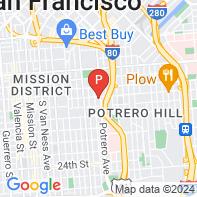 View Map of 626 Potrero Avenue,San Francisco,CA,94110